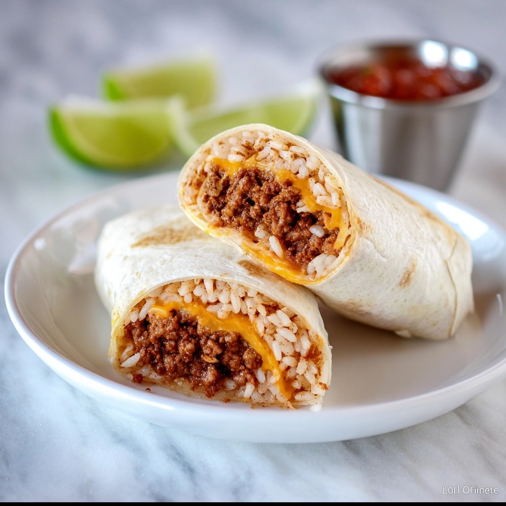 Freezer Beef and Bean Burritos Recipe - Recipe Image