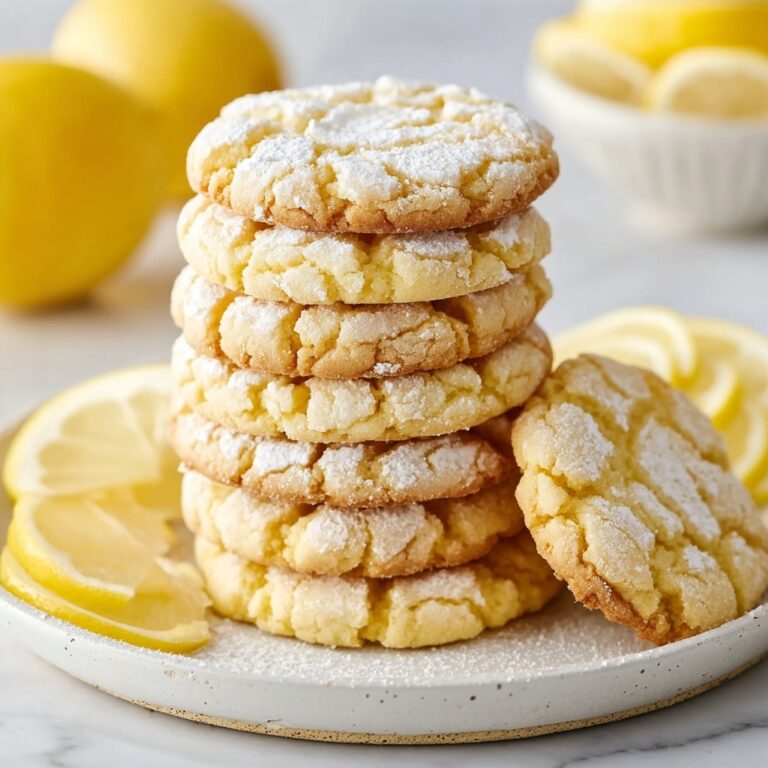 Gluten-Free Almond Flour Lemon Cookies Recipe