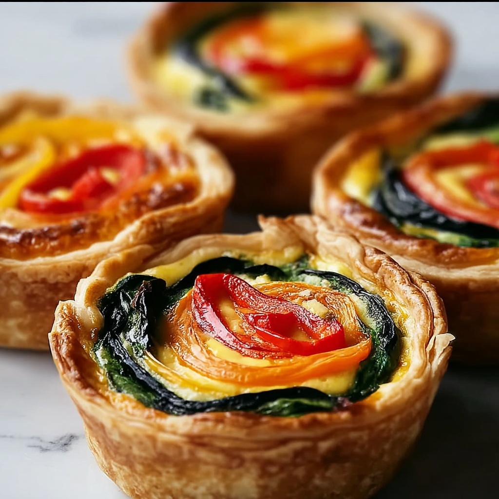 Delicious Mini Quiches for Effortless Weekend Brunch Bliss Recipe - Recipe Image