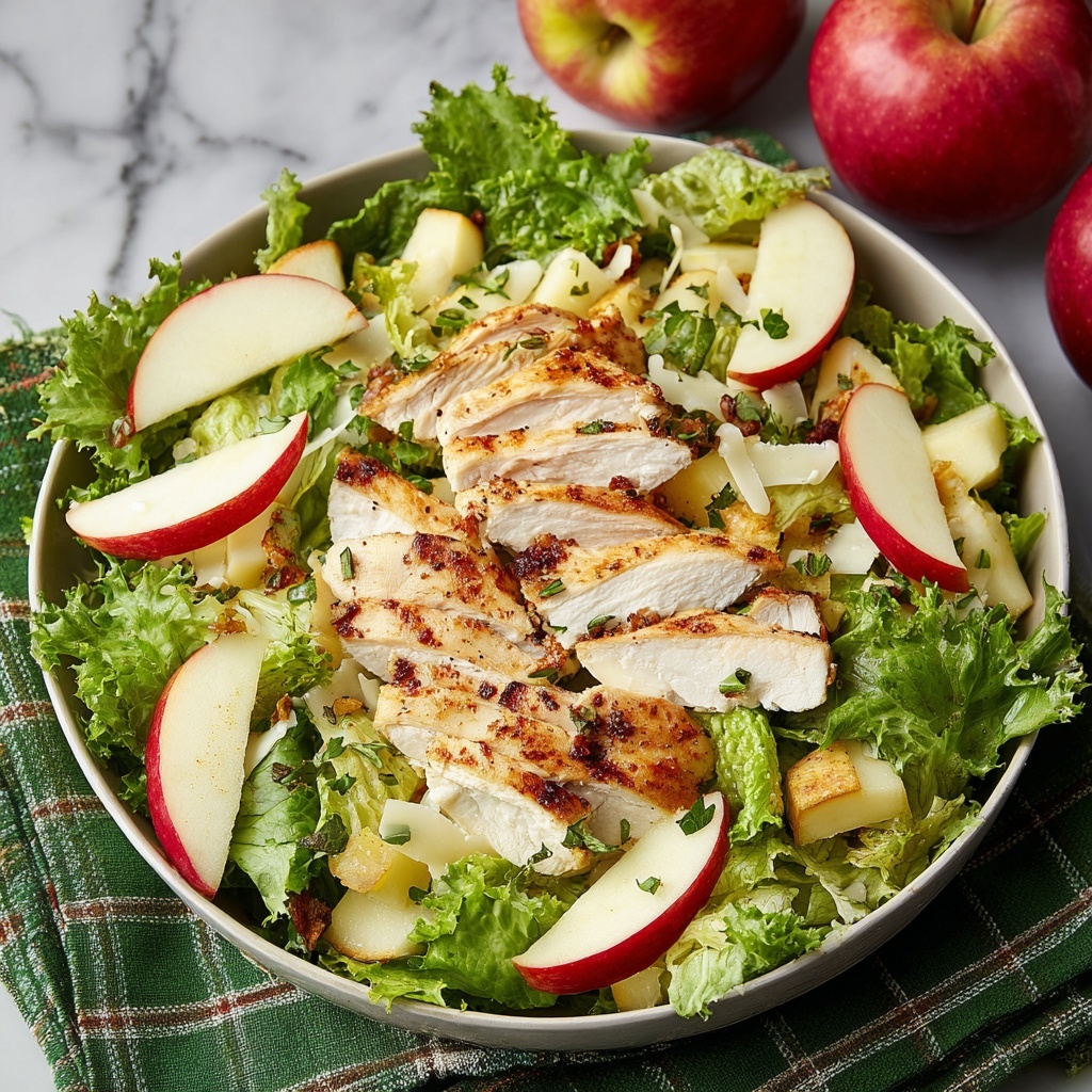 Roasted Apple Chicken Salad Recipe - Recipe Image