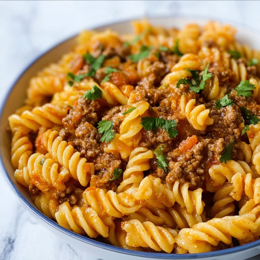 Cheesy Taco Pasta: 30-Minute Family Favorite Recipe - Recipe Image