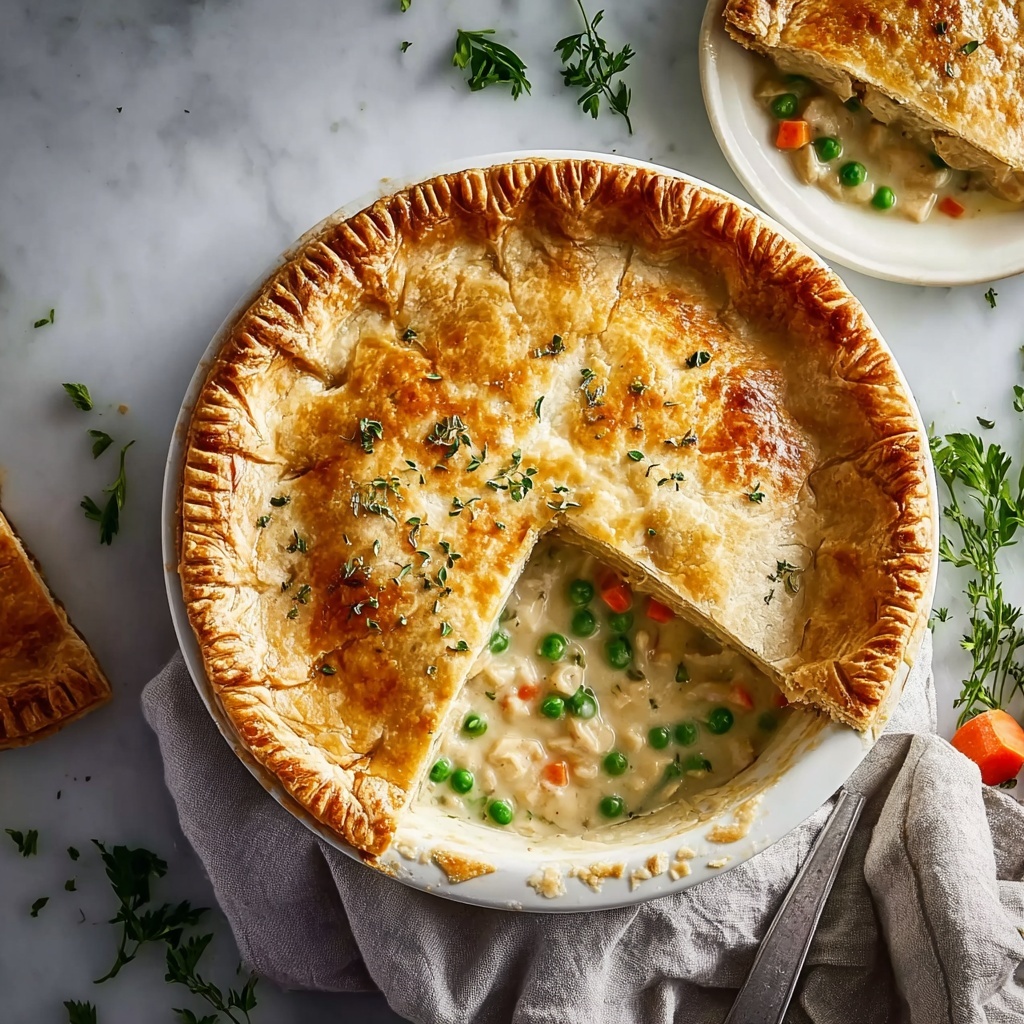 Thanksgiving Leftover Turkey Pot Pie Recipe - Recipe Image