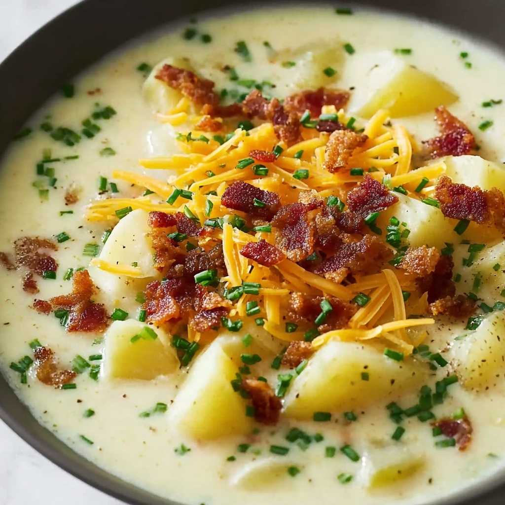 O’Charley’s Baked Potato Soup Recipe - Recipe Image