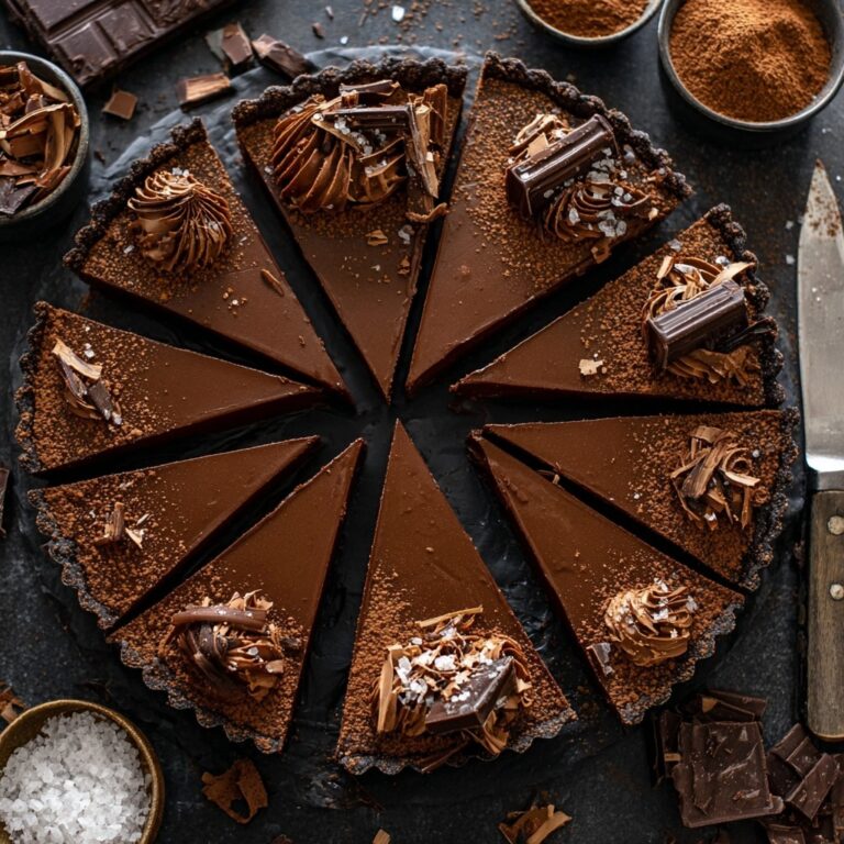 Vegan Chocolate Tart (Nut-Free) Recipe