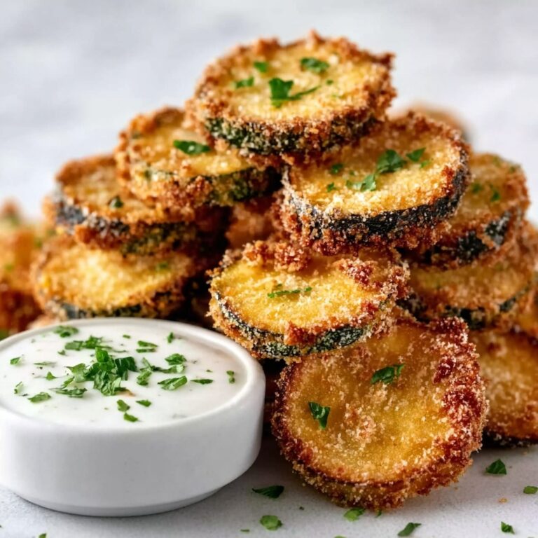 Fried Sliced Mushrooms with Ranch Dipping Sauce Recipe