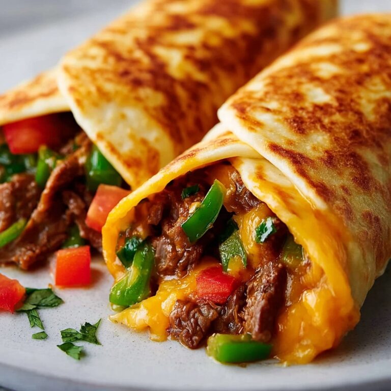 Baked Beef Chimichangas Recipe