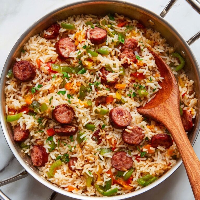 Cajun Sausage and Rice Skillet Recipe