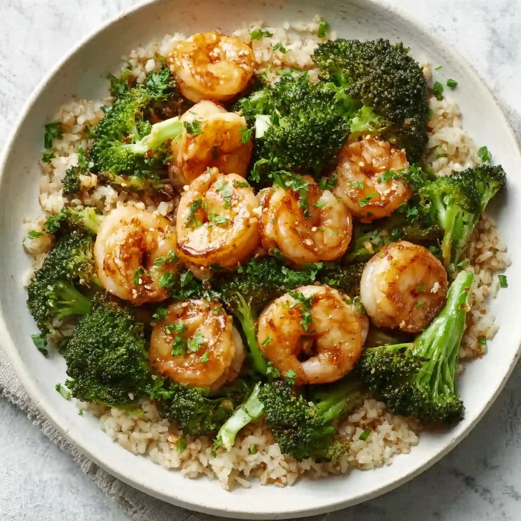 Stir-Fried Shrimp and Broccoli Recipe - Recipe Image