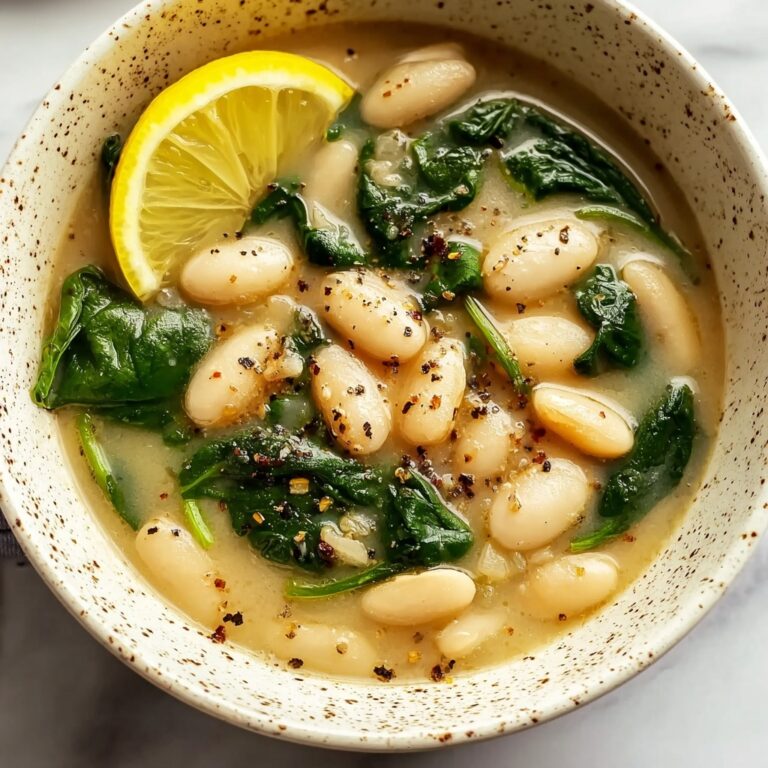 Creamy Lemon Garlic Butter Beans Recipe