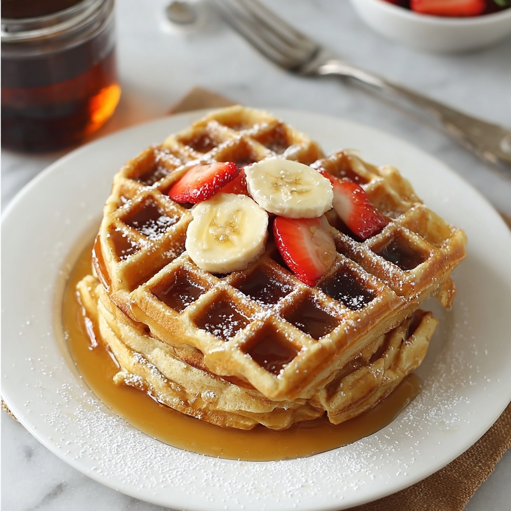 Best Protein Waffle Recipe - Recipe Image