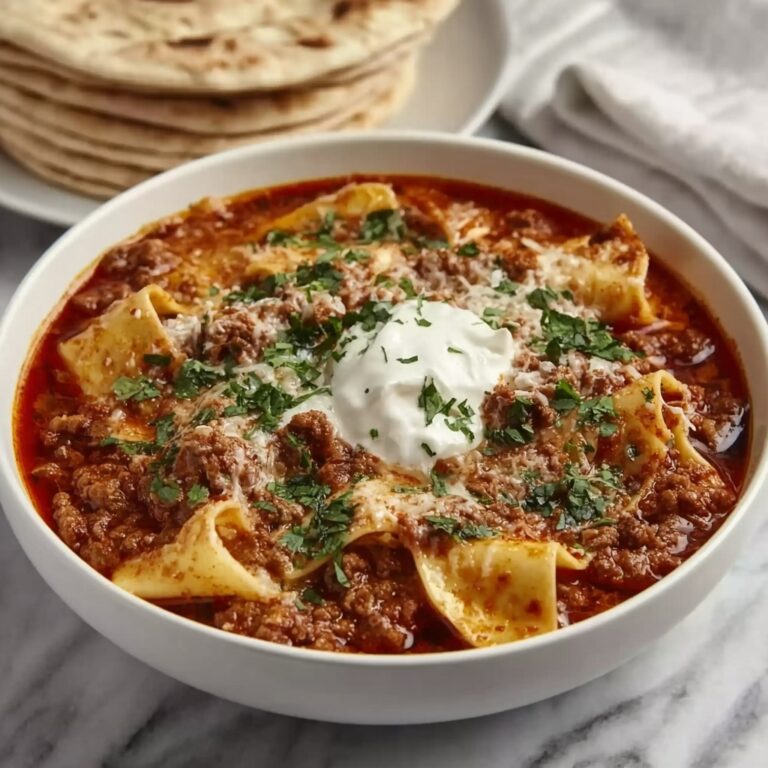 Crockpot Lasagna Soup Recipe