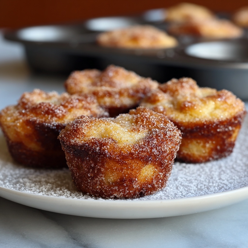 Cinnamon Sugar French Toast Muffins Recipe - Recipe Image