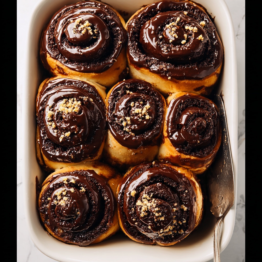 Chocolate Cinnamon Rolls Recipe - Recipe Image