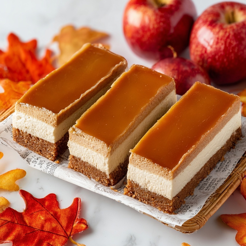 No-Bake Vegan Apple Butter Cheesecake Recipe - Recipe Image