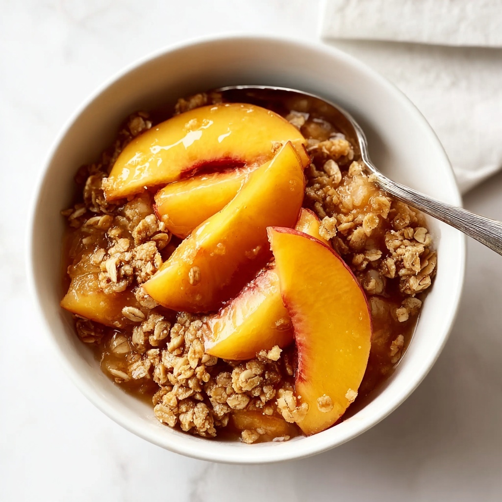Peach Crisp Recipe - Recipe Image