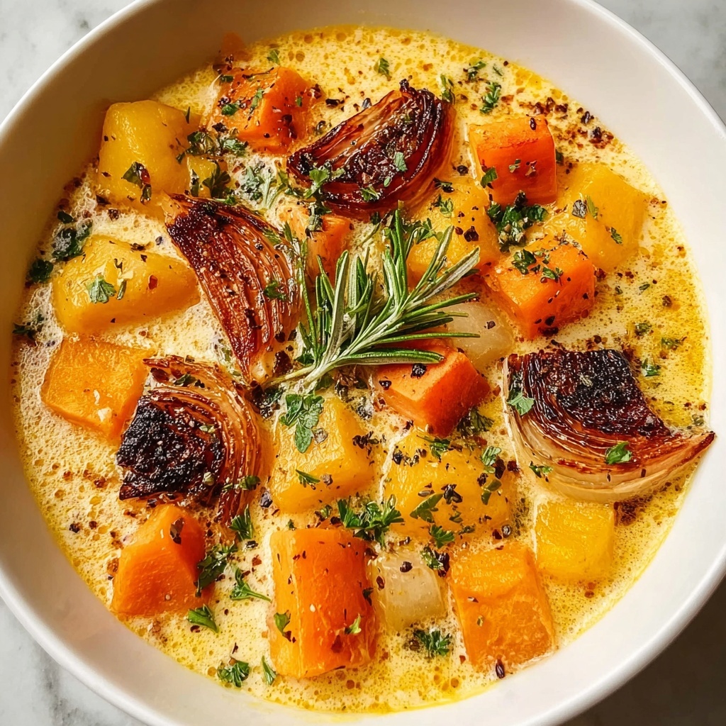 Roasted Winter Vegetable Soup Recipe - Recipe Image