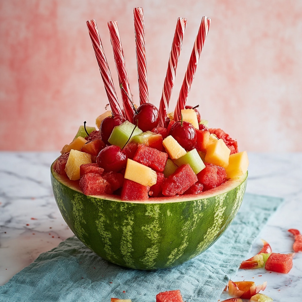 Sandia Loca: The Ultimate Summer Watermelon Snack Recipe - Recipe Image