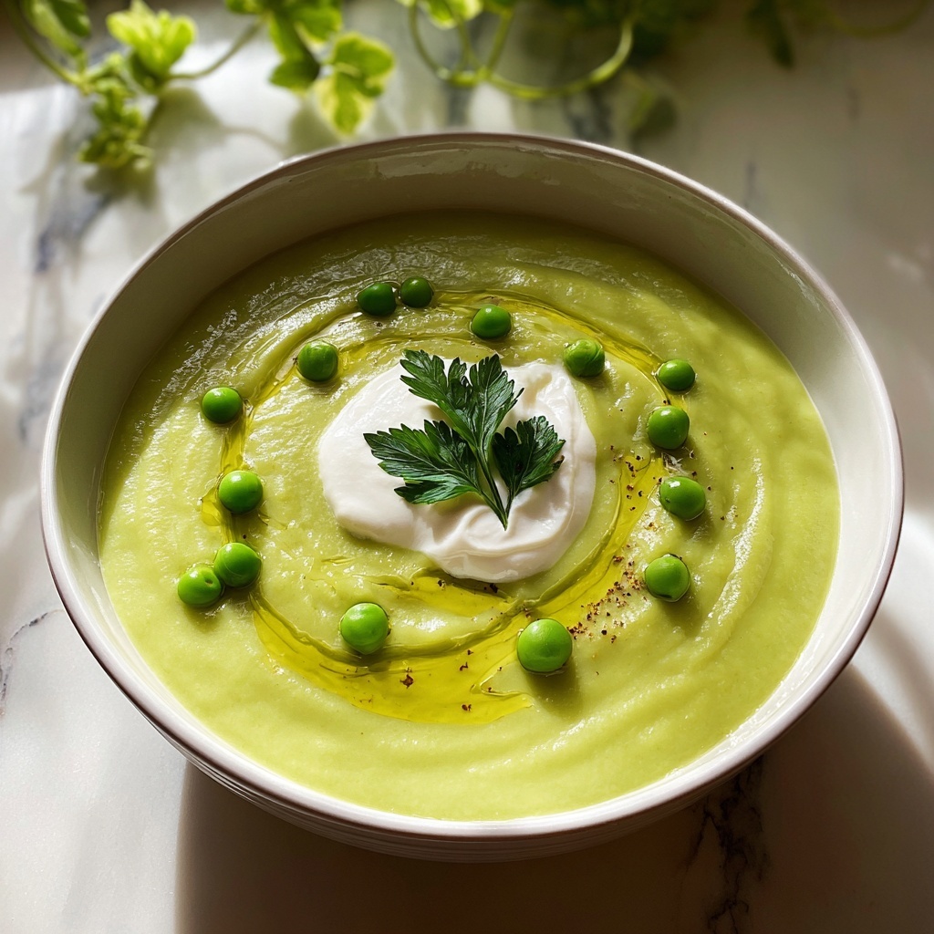 Asparagus and Pea Soup Recipe - Recipe Image