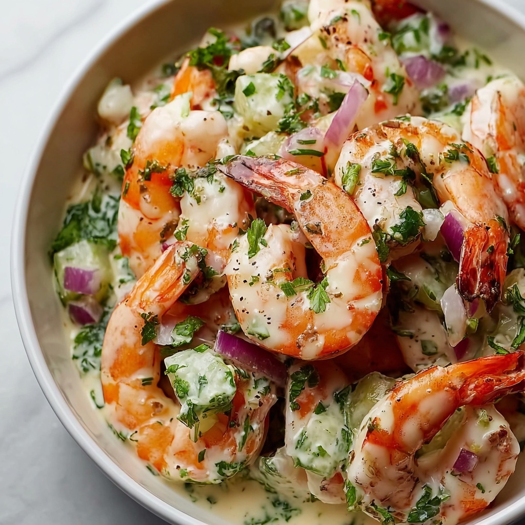 Creamy Deli Shrimp Salad You'll Love to Make Ahead Recipe - Recipe Image