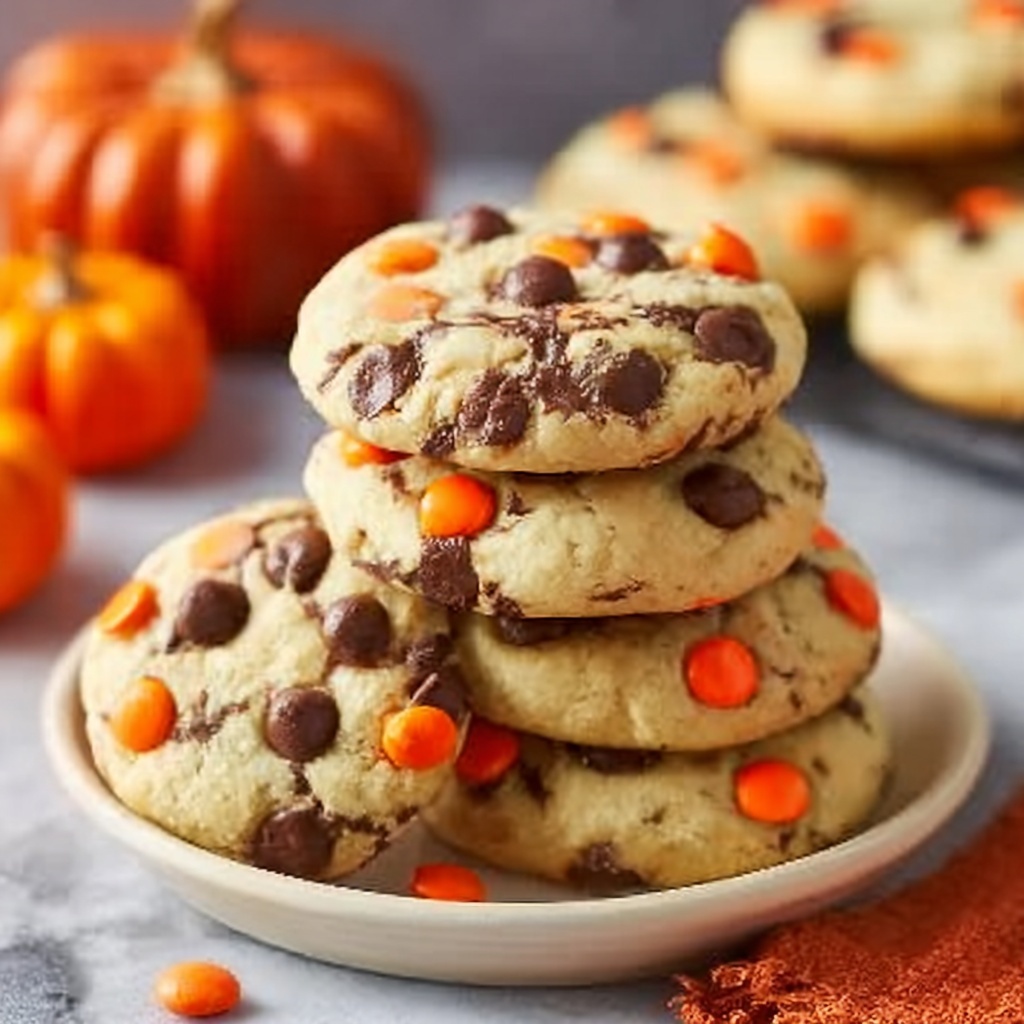 Halloween Chocolate Chip Cookies Recipe - Recipe Image
