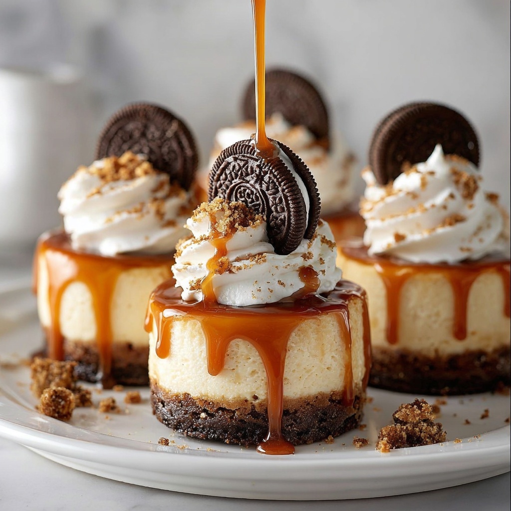 Mini Rolo Cheesecakes: The Ultimate Bite-Sized Dessert Recipe - Recipe Image