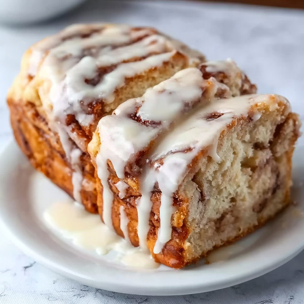 Dollywood Cinnamon Bread with Icing Recipe - Recipe Image
