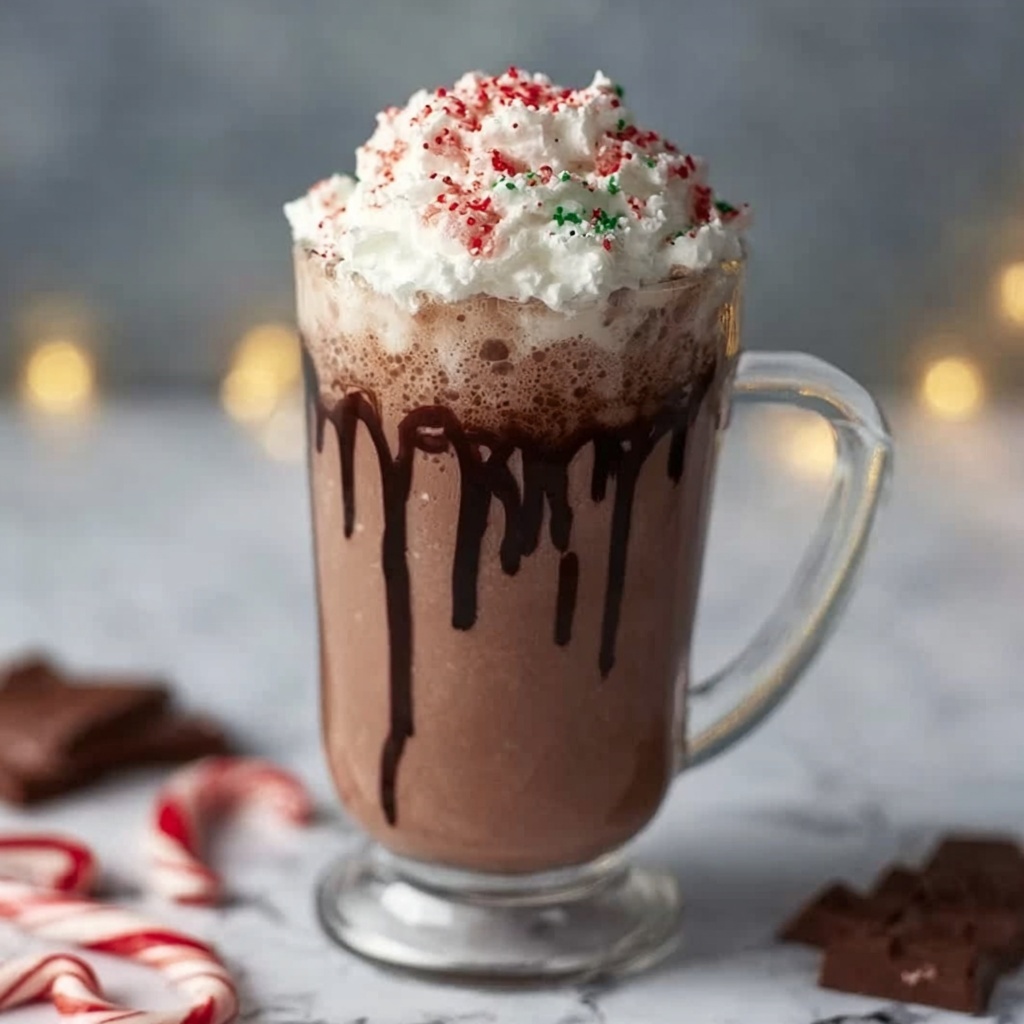 Peppermint Mocha Milkshake Recipe - Recipe Image