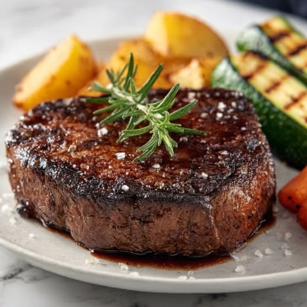 Butter-Basted Filet Mignon with Rosemary Recipe - Recipe Image