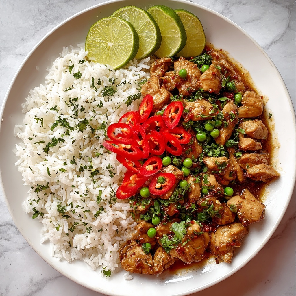 Coconut Chicken & Rice Recipe - Recipe Image