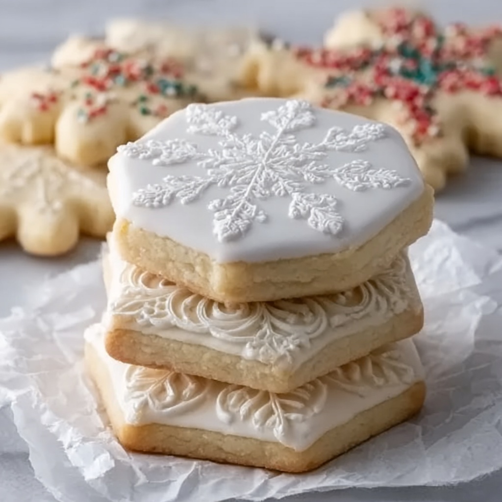 White Velvet Sugar Cookies Recipe - Recipe Image
