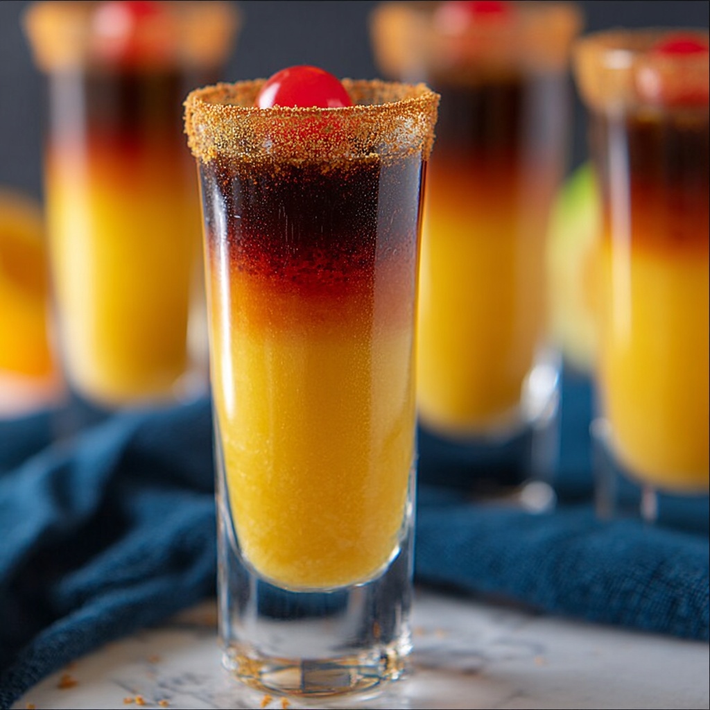 Chile Mango Mexican Candy Shots Recipe - Recipe Image