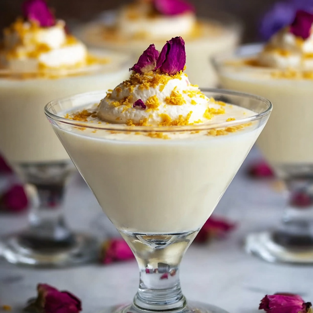 Creamy Ras Malai Mousse: An Eggless Delight Recipe - Recipe Image