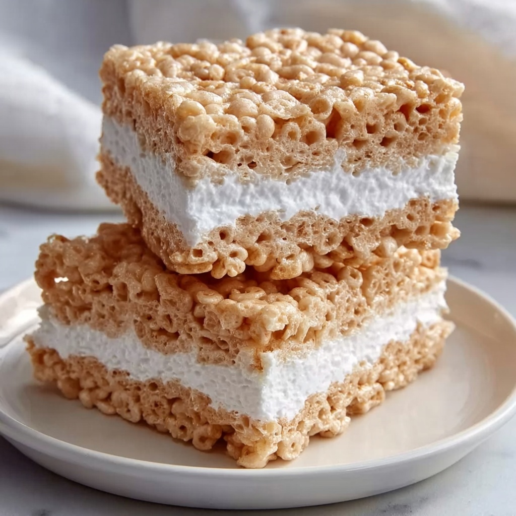 Fluffernutter Rice Krispie Treats Recipe - Recipe Image