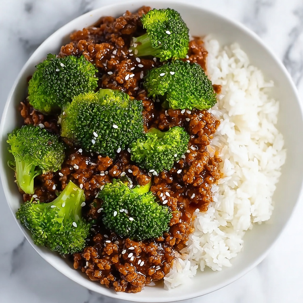 Honey Garlic Ground Beef and Broccoli Stir-Fry Recipe - Recipe Image