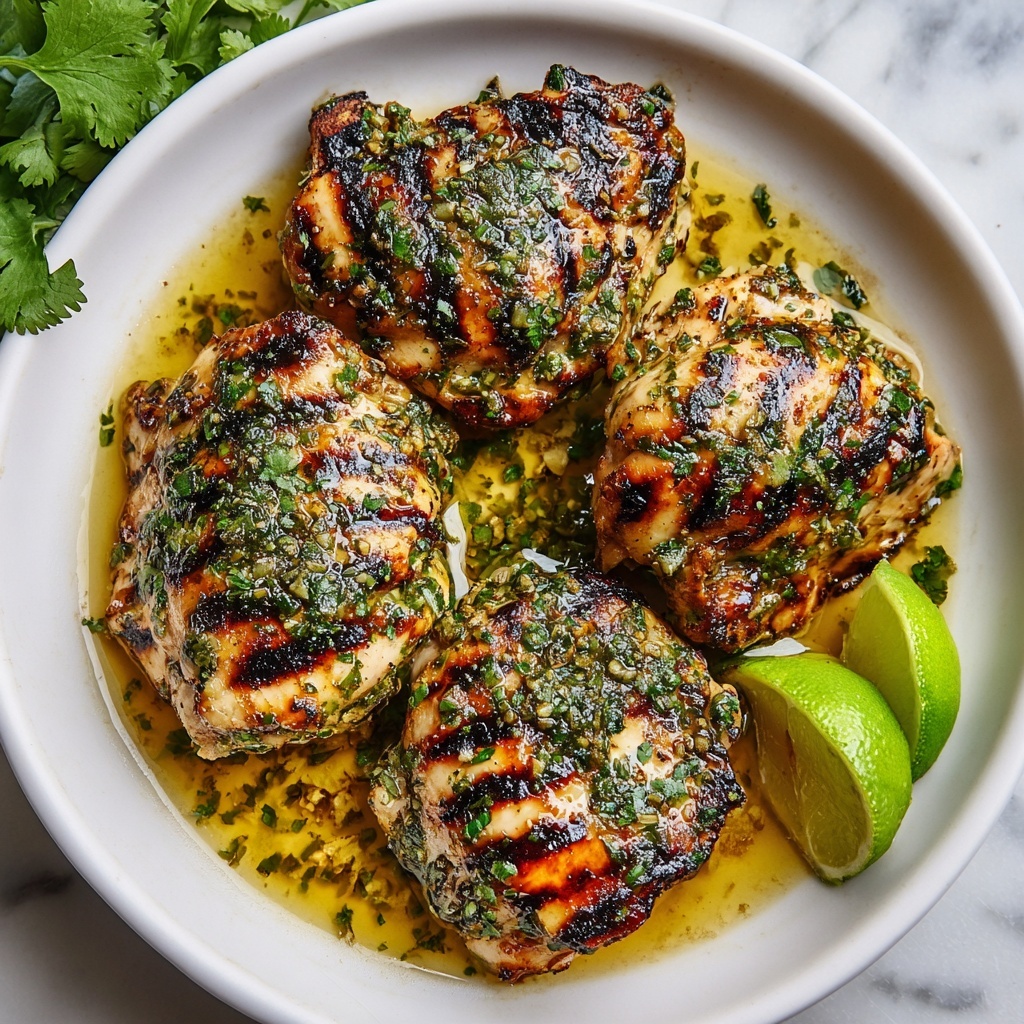 Charred Cilantro Lime Chicken Thighs Recipe - Recipe Image