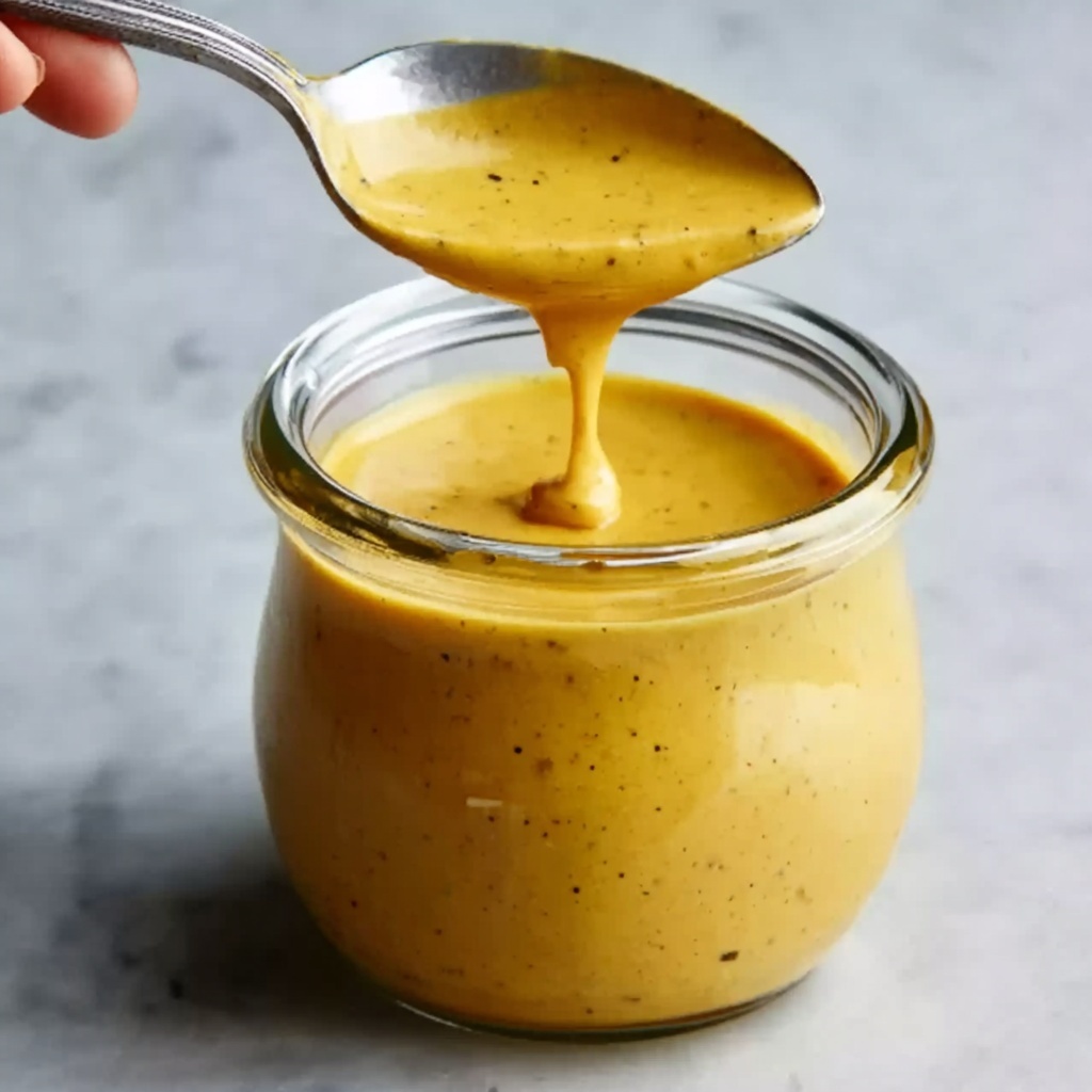 Homemade Honey Mustard Dressing Recipe - Recipe Image