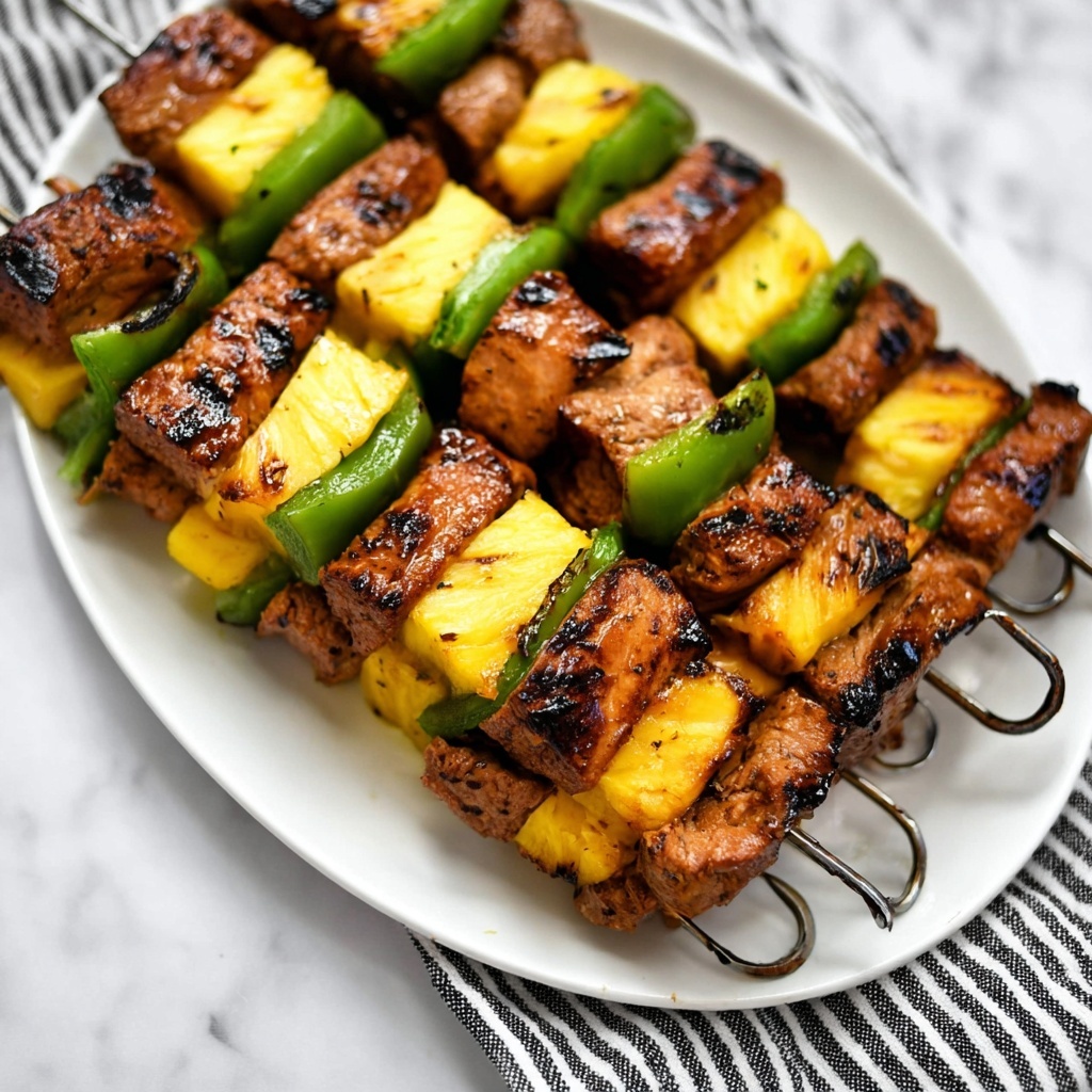 Teriyaki Chicken Kebabs Recipe - Recipe Image