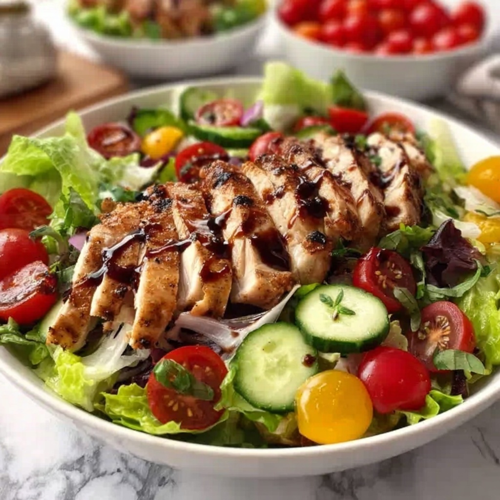 Balsamic Vinaigrette Chicken Salad Recipe - Recipe Image