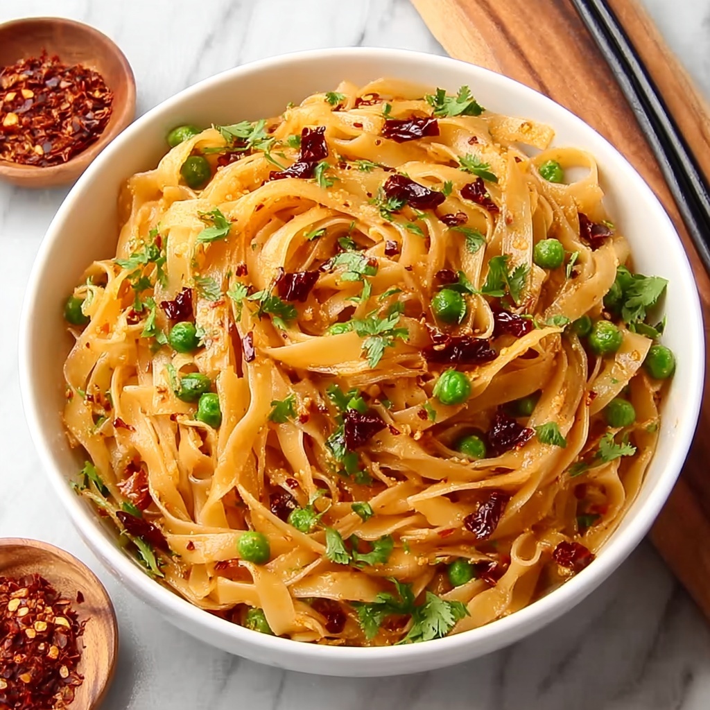 Spicy Garlic Chili Noodles Recipe - Recipe Image