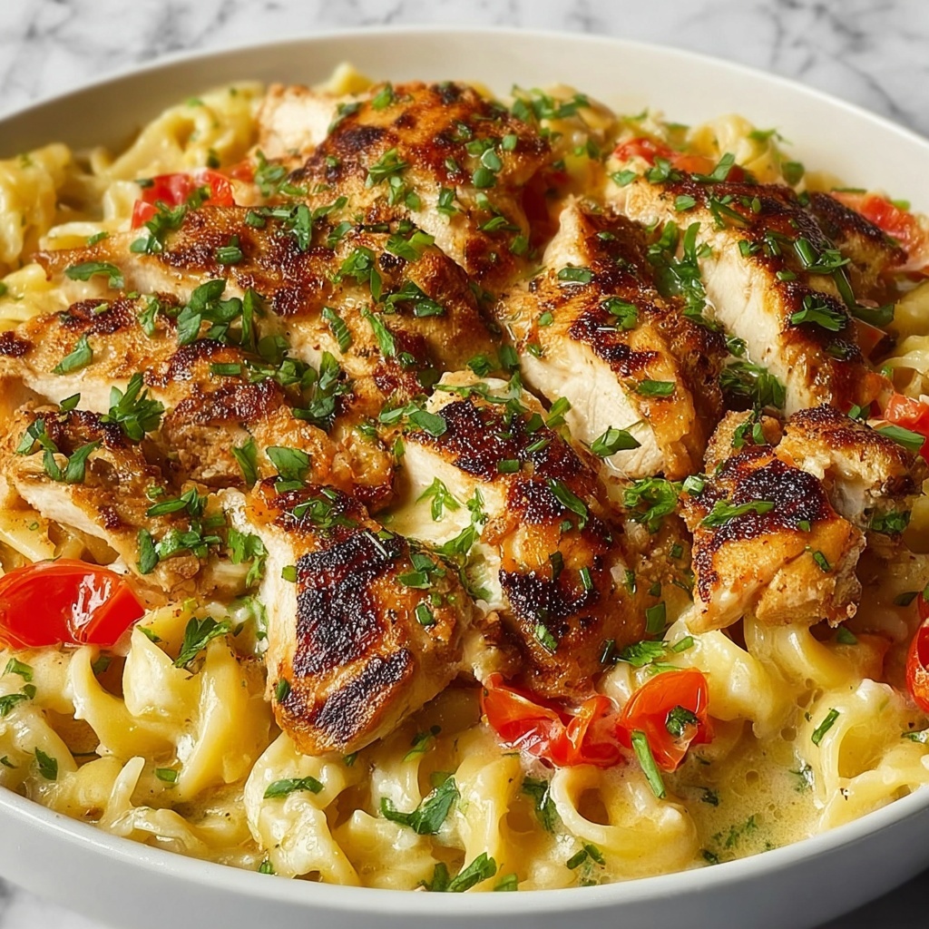 Chicken Scampi Pasta Recipe - Recipe Image