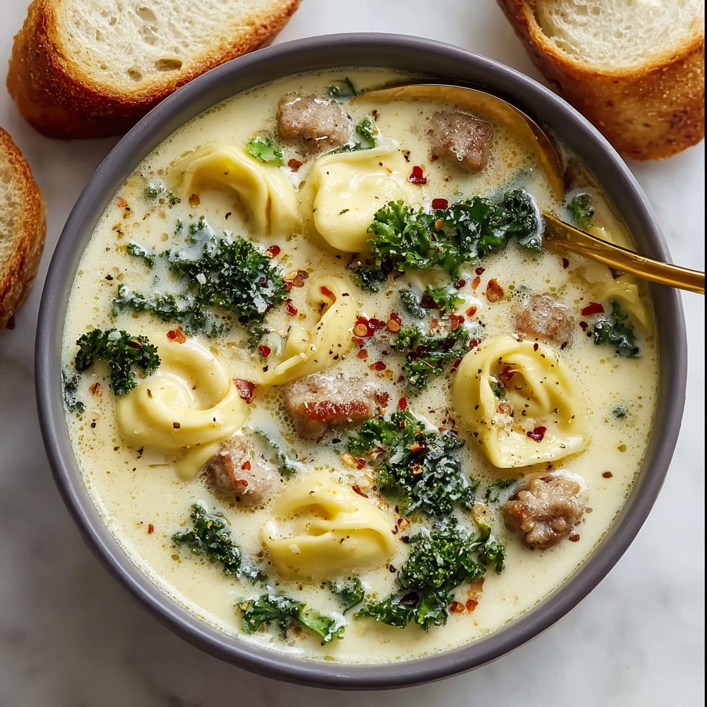 Sausage Tortellini Soup Recipe - Recipe Image