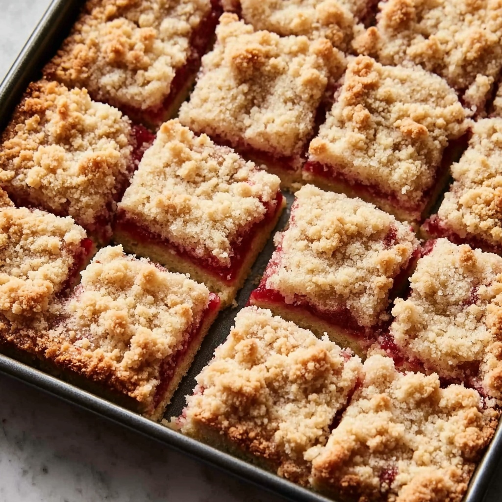 Coconut Rhubarb Breakfast Cake Recipe - Recipe Image