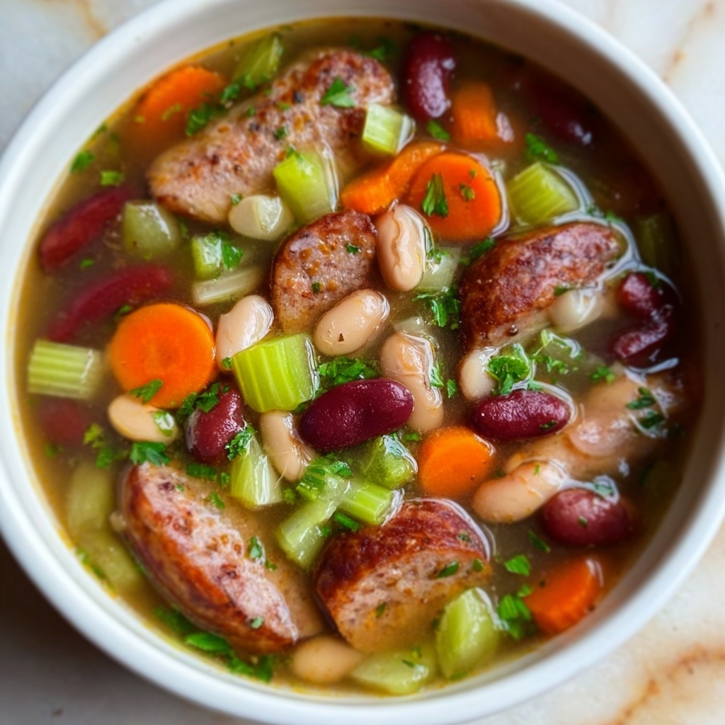 Bean and Sausage Soup: 7 Heartwarming Variations to Try Recipe - Recipe Image