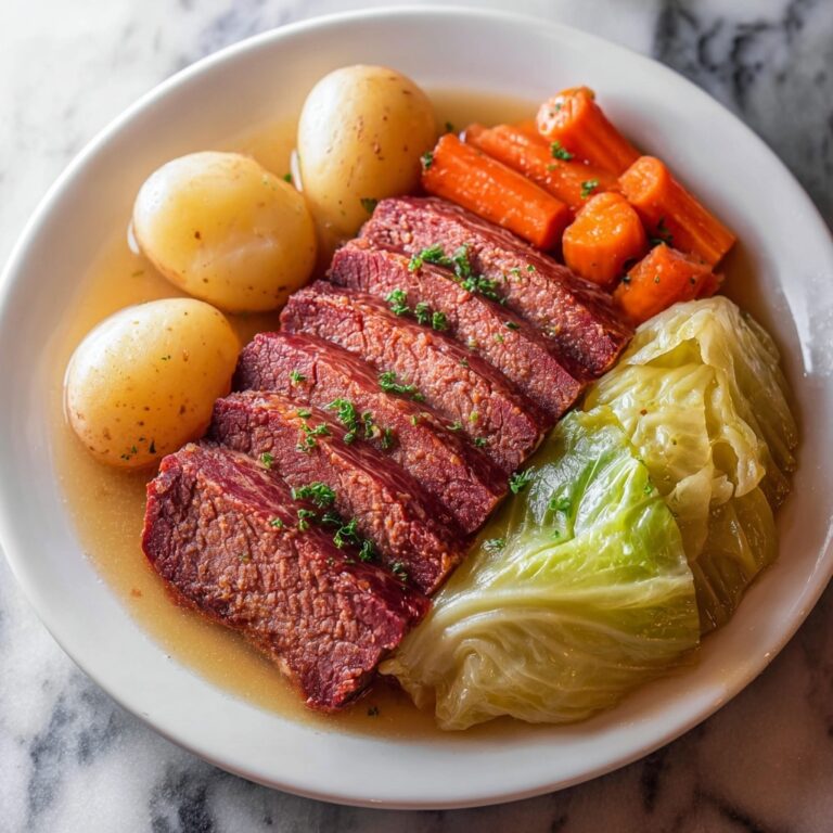 Slow Cooker Corned Beef and Cabbage Recipe