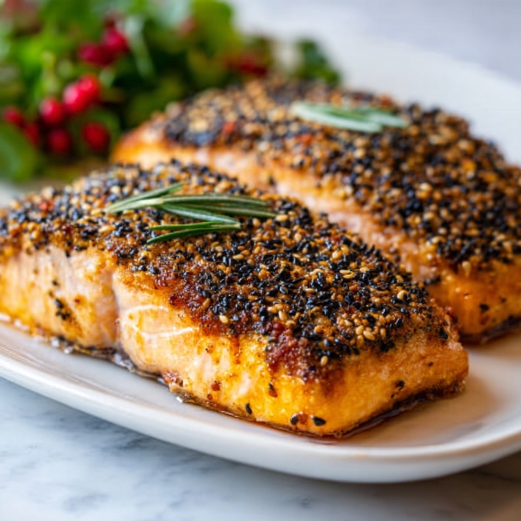 Crispy Sesame Salmon Recipe - Recipe Image