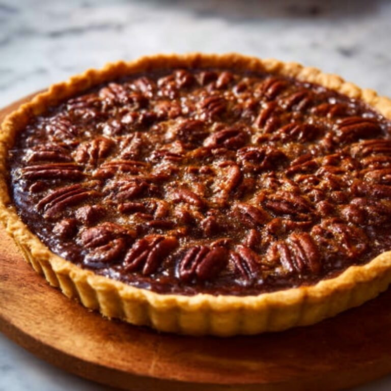 Christmas Chocolate Pecan Tart Recipe