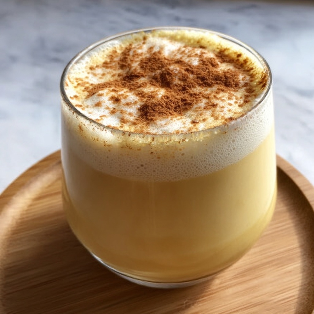 Christmas Eggnog with Nutmeg: 6 Steps to Holiday Bliss Recipe - Recipe Image