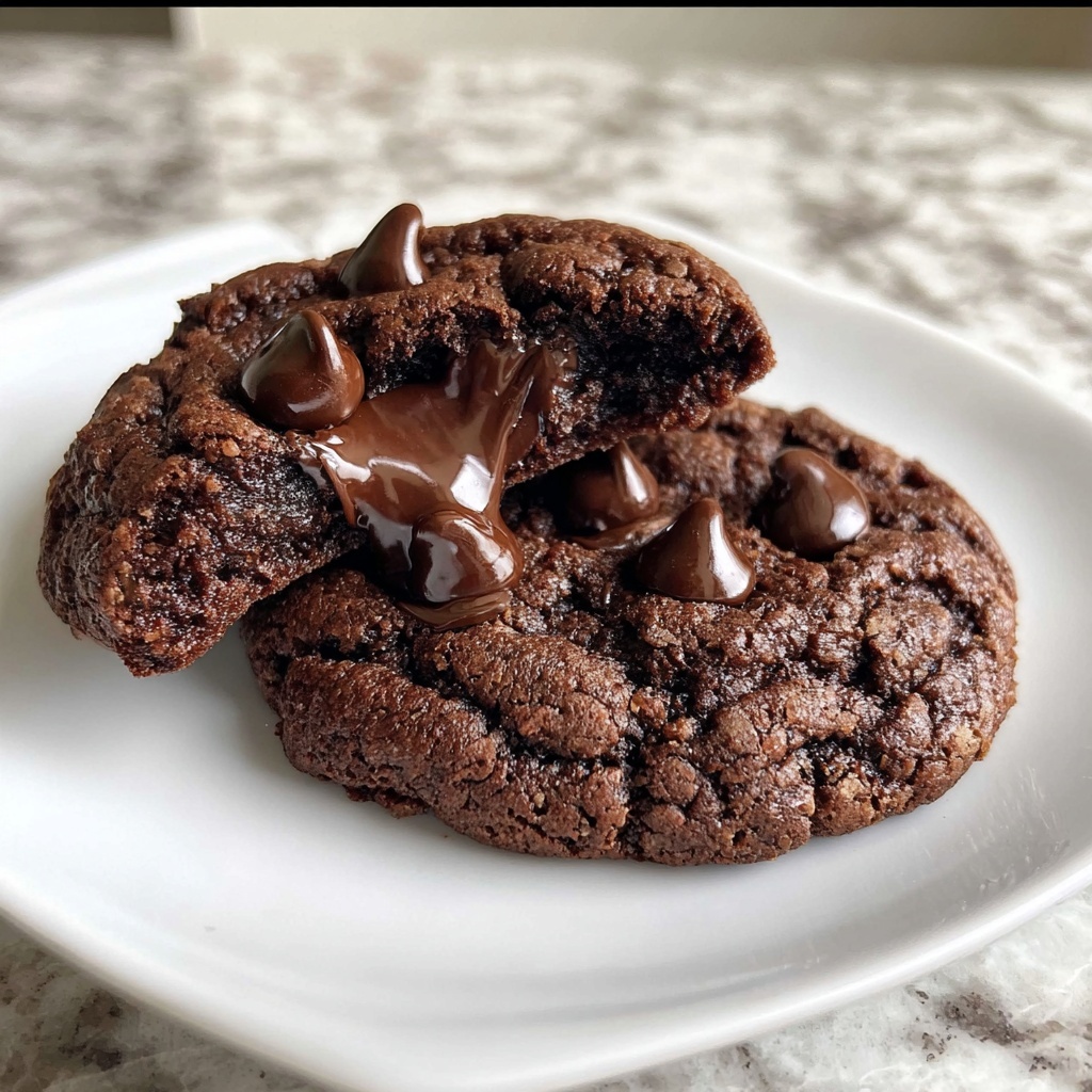 Chocolate Stuffed Vegan Gluten-Free Cookies Recipe - Recipe Image