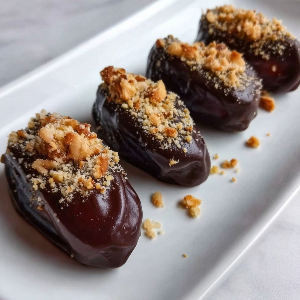 Chocolate Covered Dates Recipe - Recipe Image