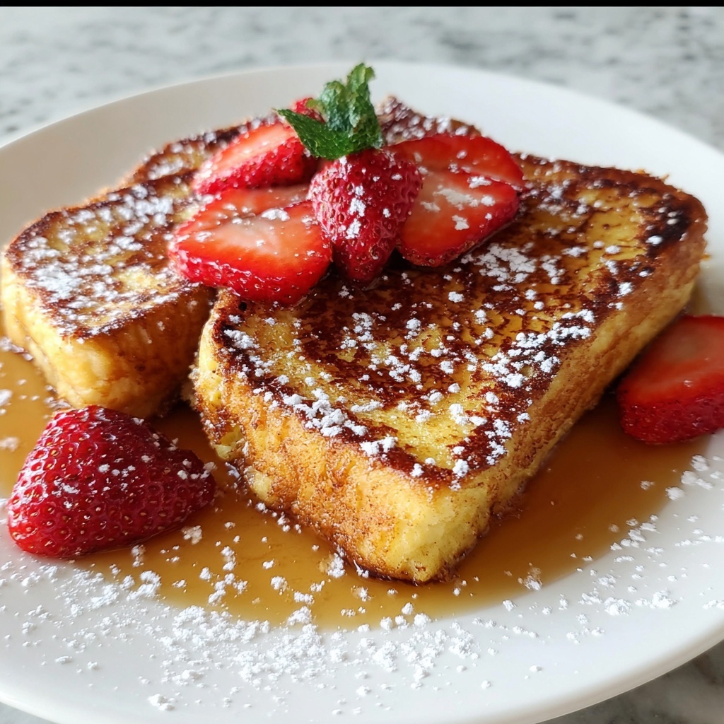 Delightful Easy French Toast Recipe in Just 20 Minutes Recipe - Recipe Image